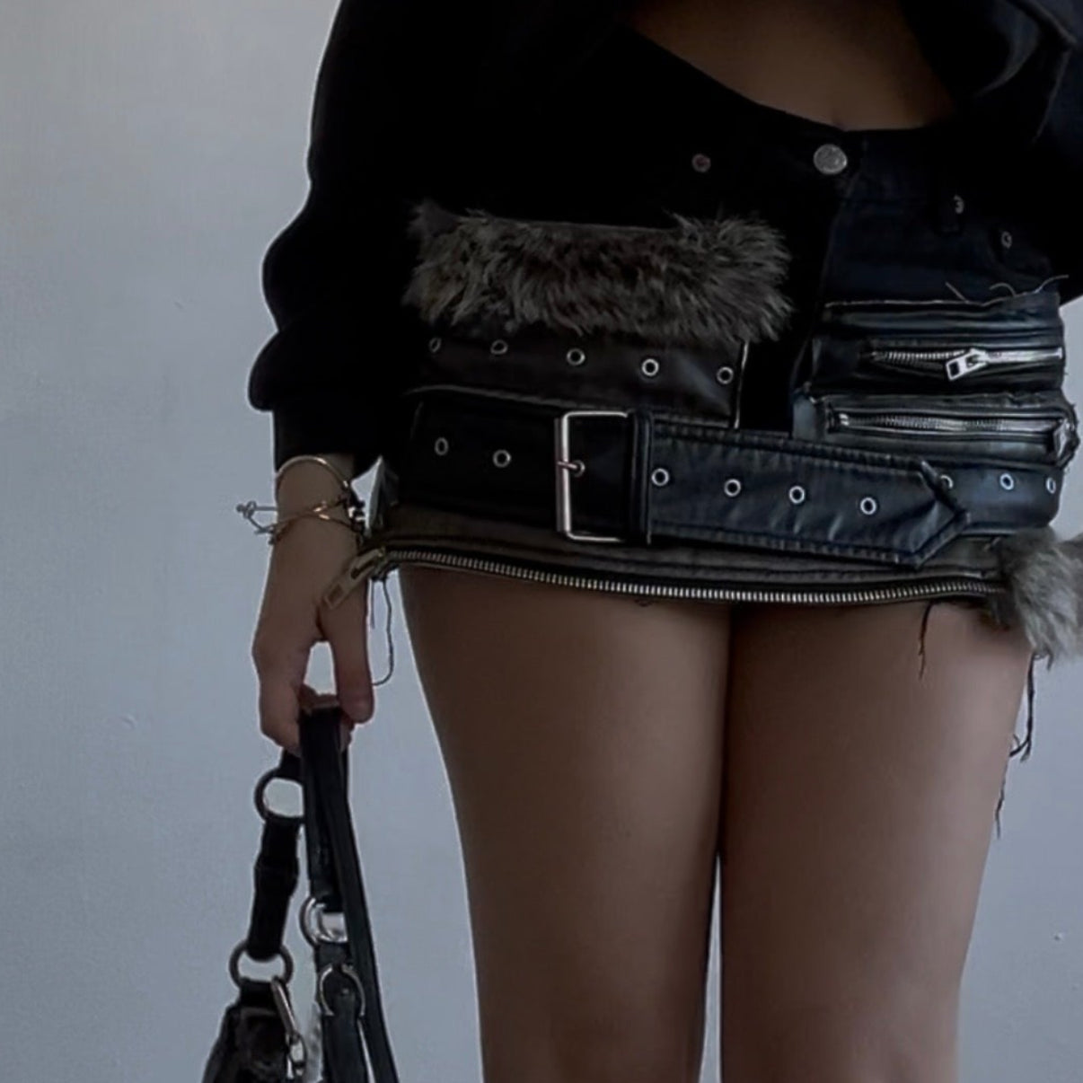 The Buckle Up Baby Mini Skirt